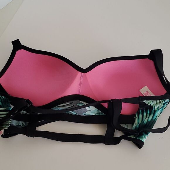 Victoria's Secret PINK Strappy Back Padded Bralette Size XS - Picture 6 of 9